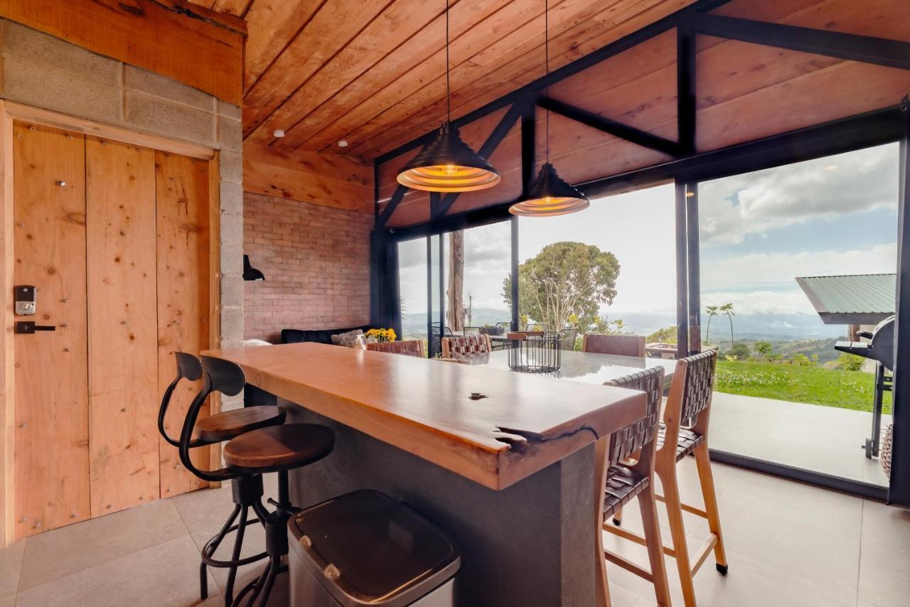 Espectacular Cabana Moderna De Montana + Bosque Nuboso +Wifi Zarcero Esterno foto